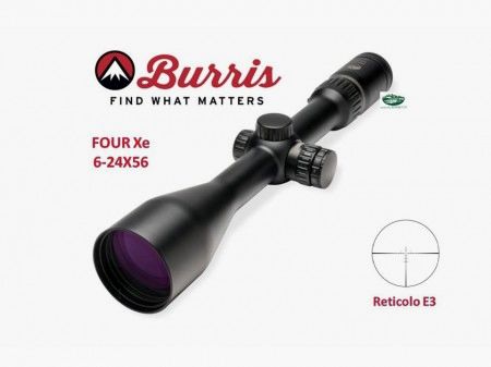BURRIS FOUR Xe 6-24×56 RET.E3 illuminato 200505