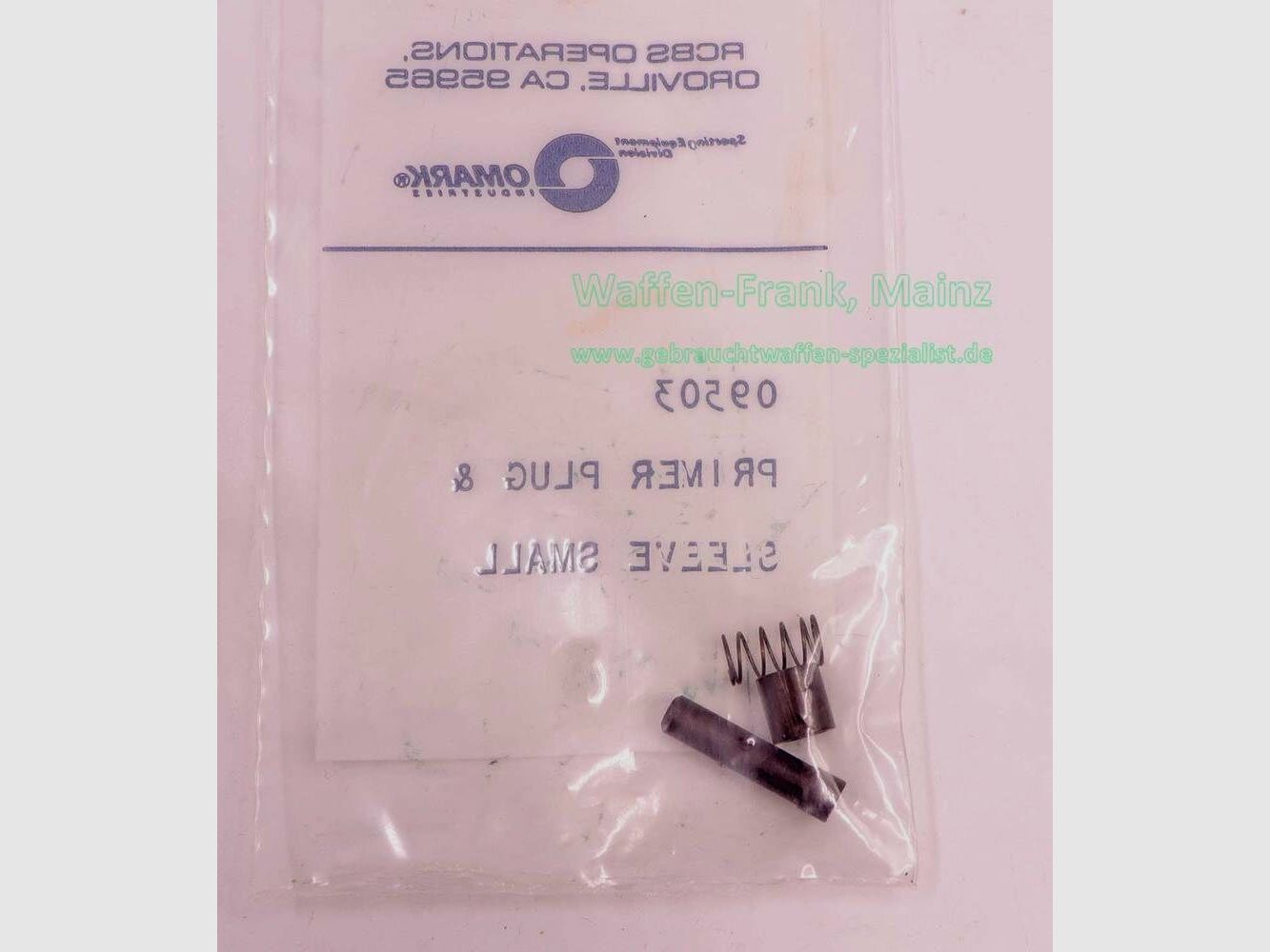 RCBS setting stamp small for ZH press, hand setting device