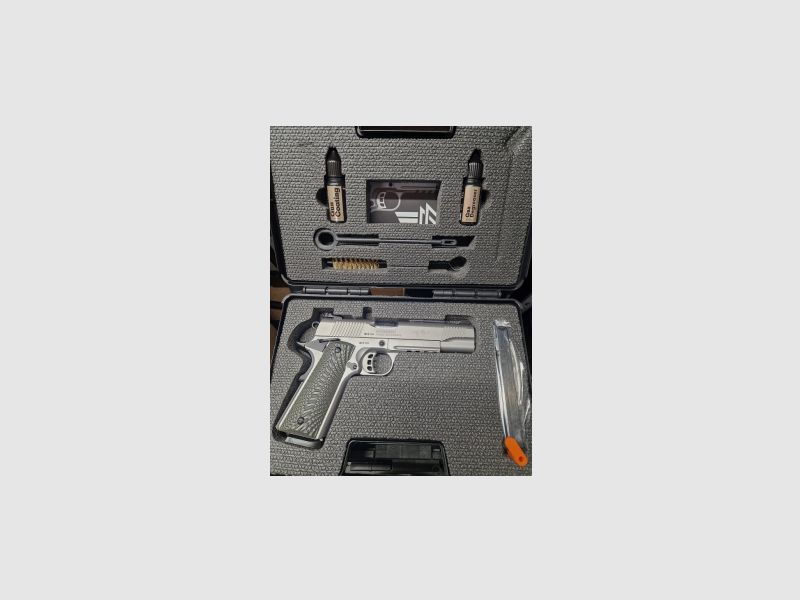 Messerschmitt ME 1911 9mm Luger Silber