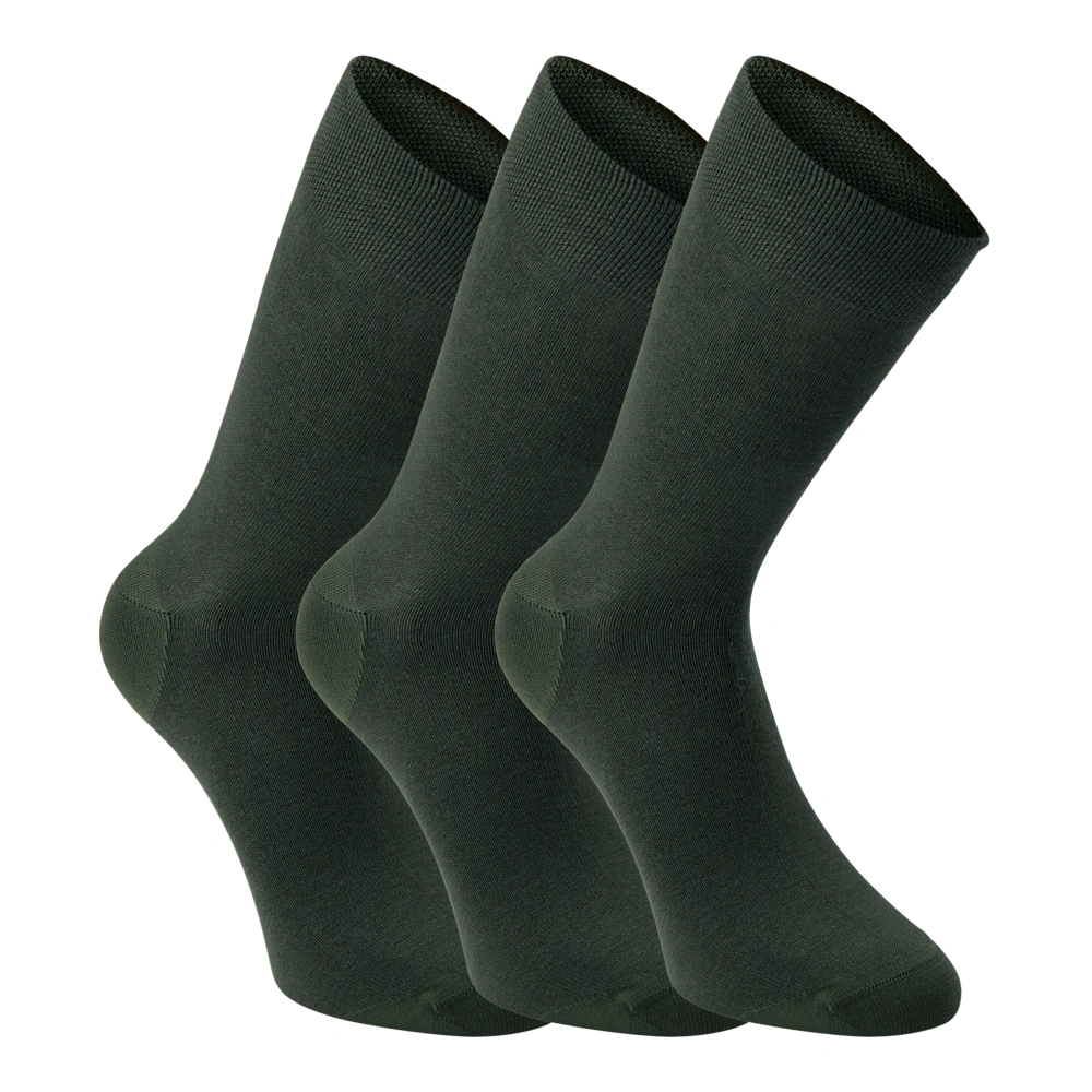 DEERHUNTER Bamboo Socks – 3-Pack Green (8396-331), image 3 of 3