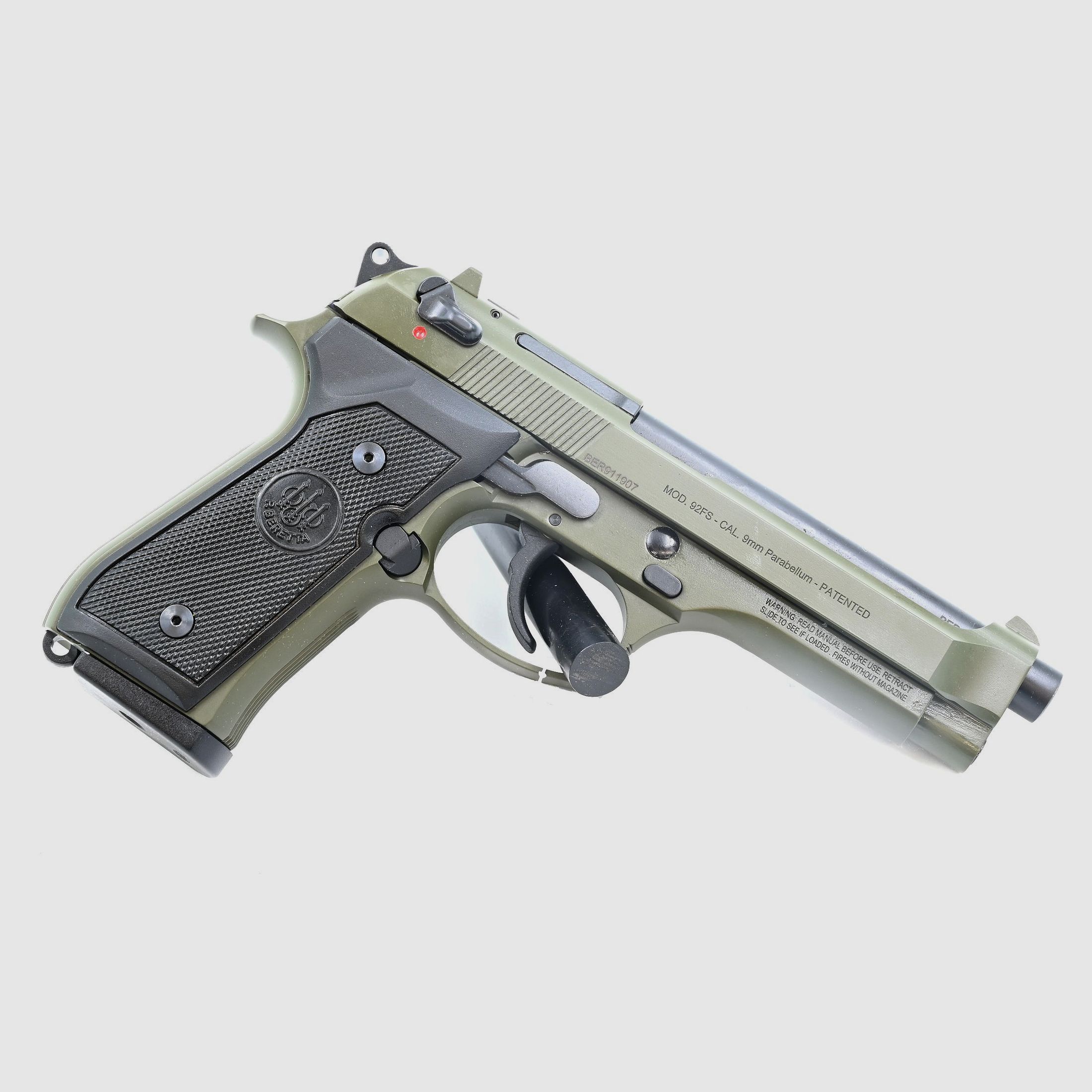 Pistole Beretta 92 FS, OD Green, 9×19, Bild 2 von 2