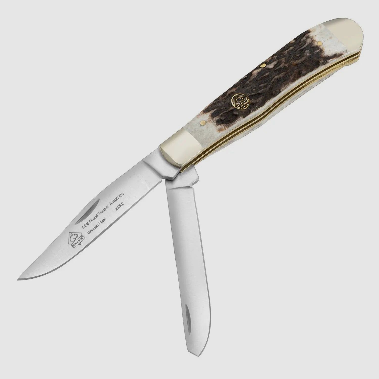 PUMA SGB grand trapper, stag horn