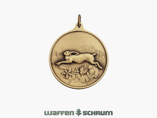 Steinhauer&Lück Jagdmedaille Hase 40mm Bronze
