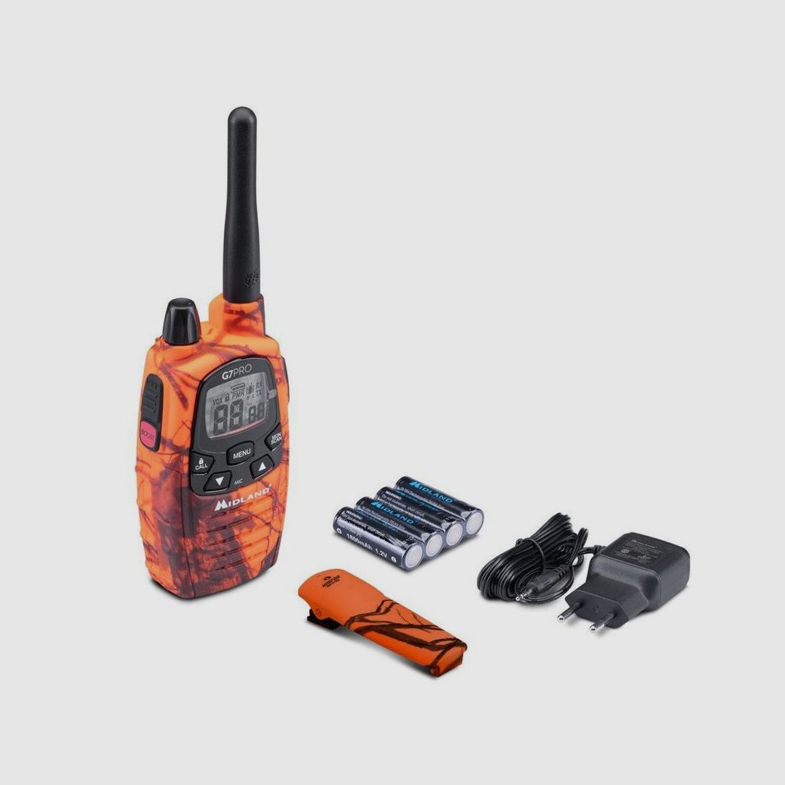 Talkie Walkie Midland G7 Pro Blaze - Power 5W - Range 12 km - Reliable Outdoor Communication, image 3 of 5