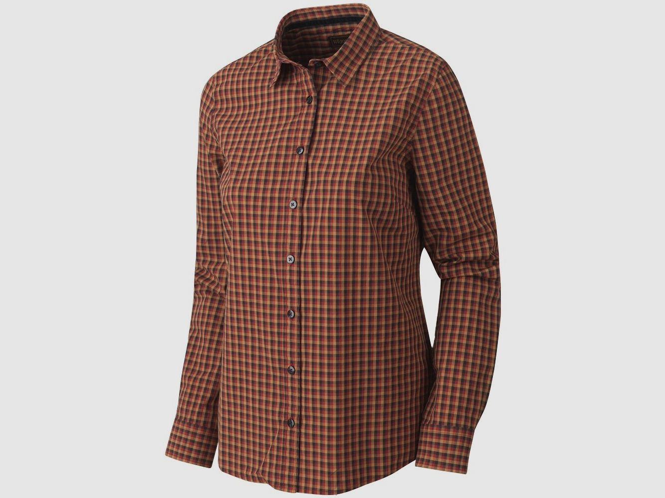 Härkila Selja Camicia L/S a Quadri da Donna Rossa / Nera