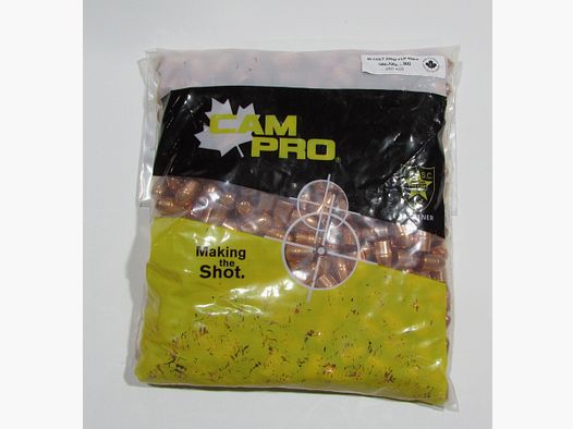 sachet de 500 ogives Cam-pro cal 45 colt 250 grains FCP RNFP
