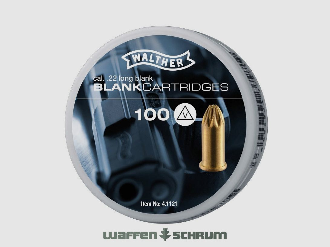 Walther .22Knall Knallpatrone