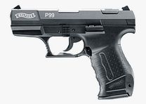Umarex 312.02.00 Walther P99 9mm P.A.K. Schwarz Pyro