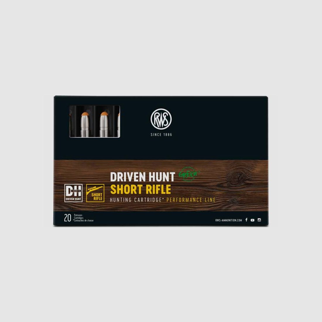 RWS .30-06Spring Driven Hunt 9,7g - 150gr Short Rifle