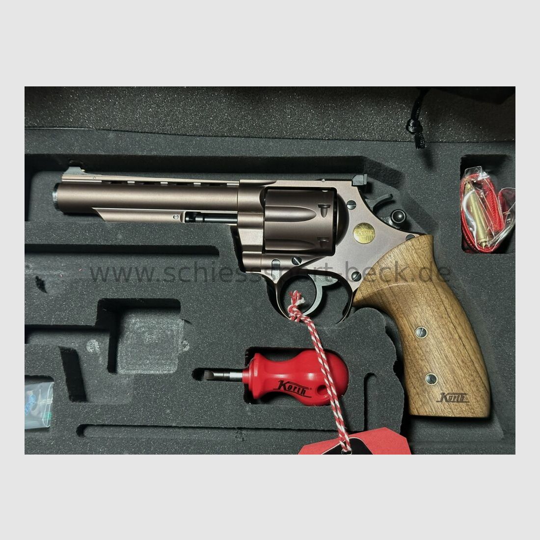 KORTH Combat Revolver NSC Heritage 5 ¼ Zoll Bronze .357 MAG
