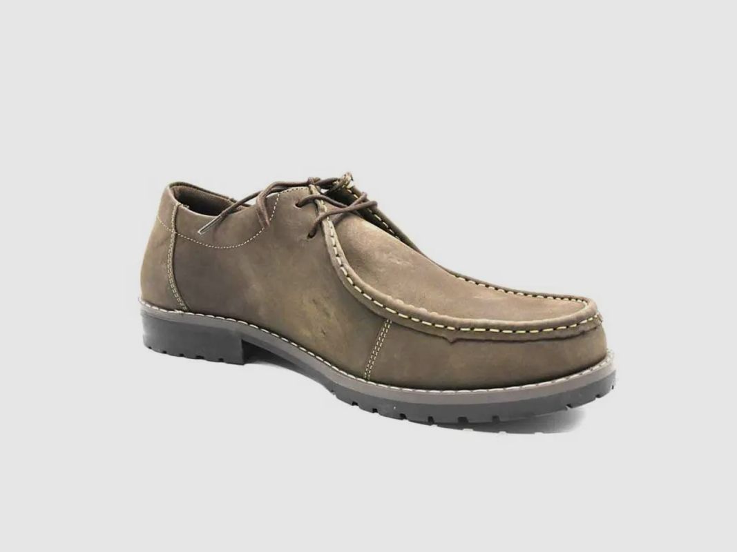 Chaussures Danube cuir semelle caoutchouc marron 40 à 46, image 2 sur 9