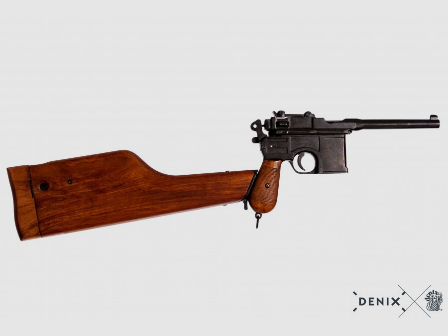 Mauserpistole C96 mit Gewehrschaft aus Holz, Deutschland 1896 | 88606