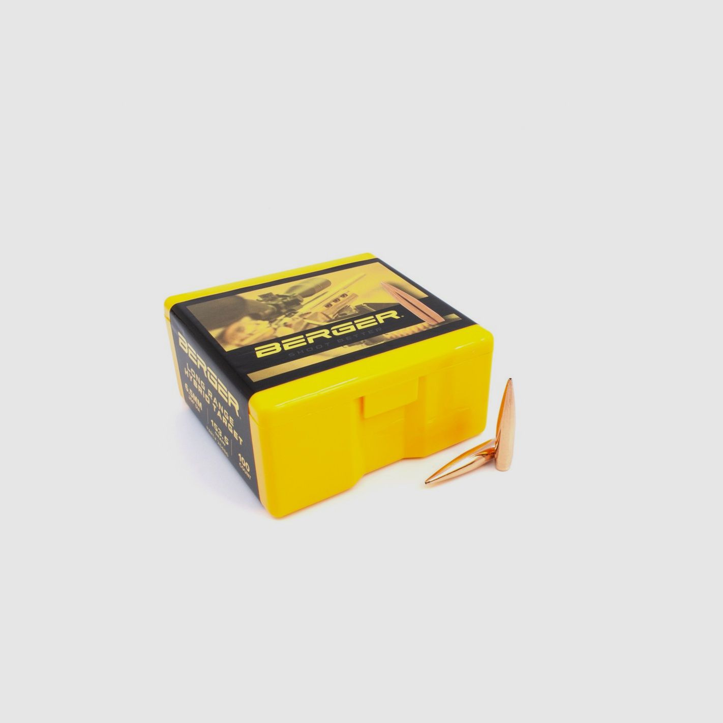 BERGER GESCHOSSE 6,5MM (.264) 153,5gr LONG RANGE HYBRID TARGET 100STK, Bild 2 von 2