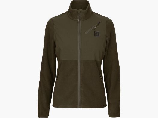 Härkila Fjell Fleece Jacket Femme Hunting Green/Willow Green, S
