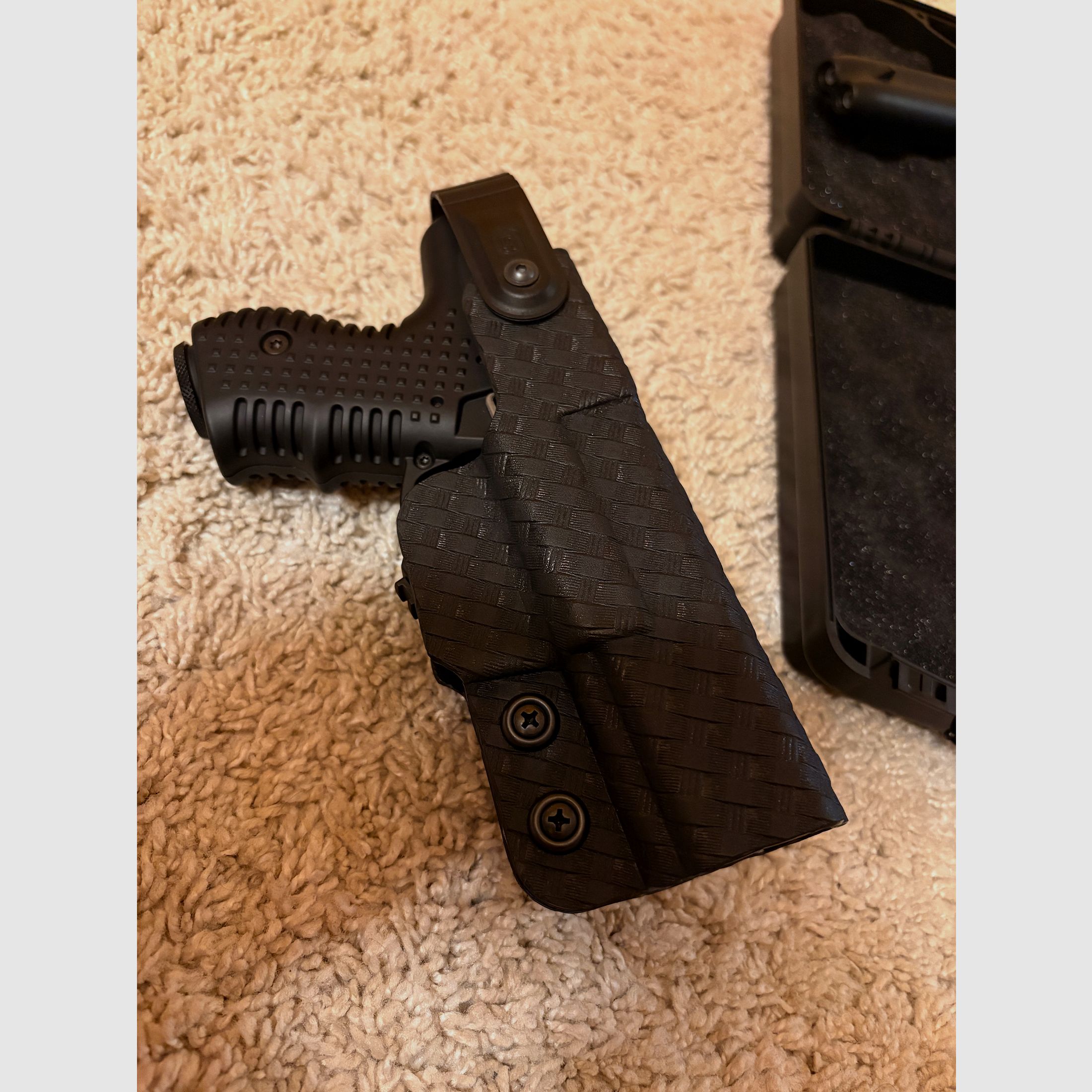 Piexon JPX Jet Protector Gen 2, laser, étui Kydex, cartouches de rechange