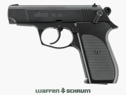 Röhm RG 88 /Kunstst.-Griffschalen Schwarz