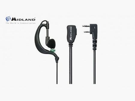 MIDLAND Ohrhörer mit Mikrofon 2-Pin MA21-LKi
