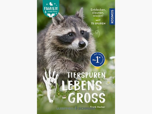Kosmos Book Animal Tracks - Life Size Frank Hecker