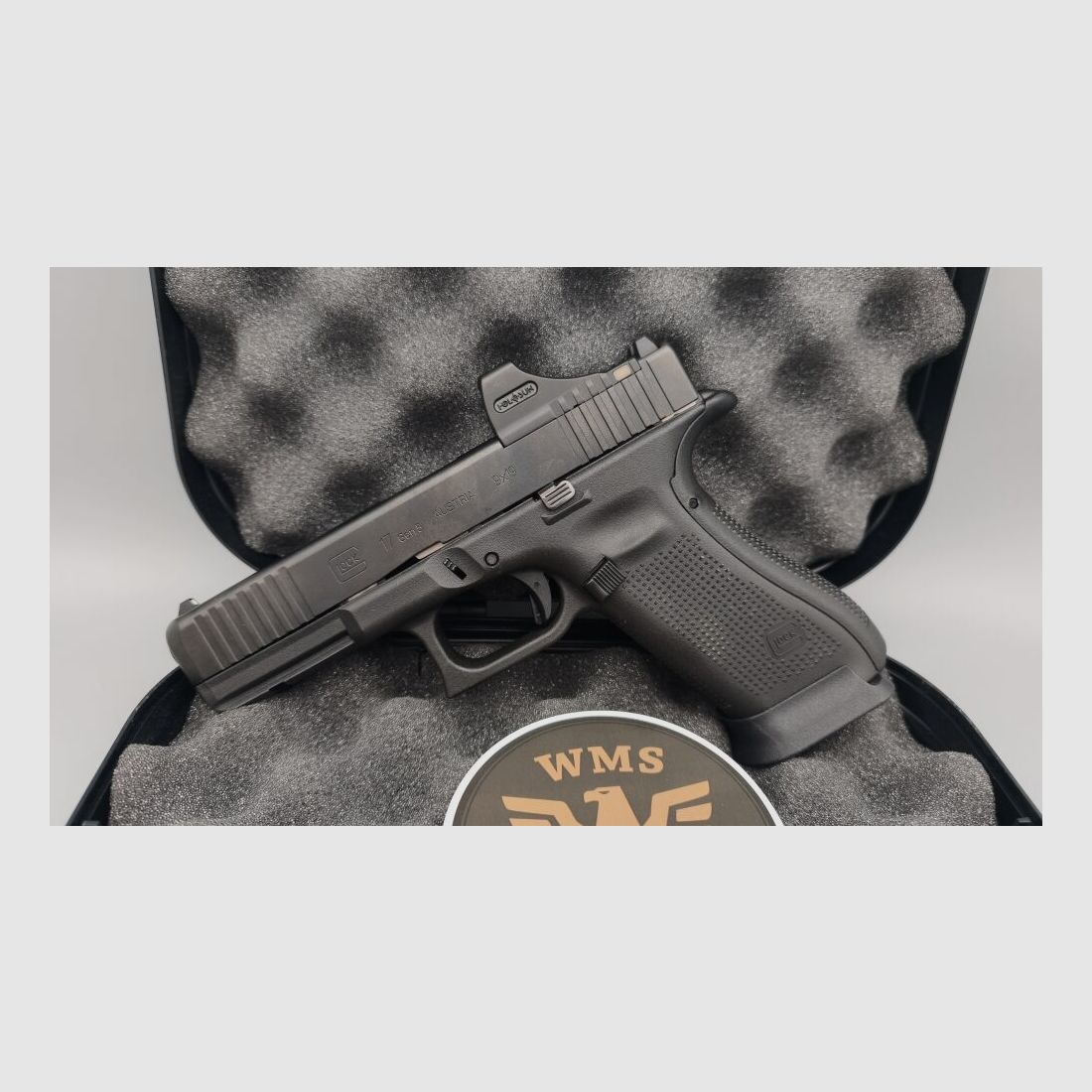 Glock 17 Gen5 MOS FS mit Holosun SCS MOS GR auch als Wechselsystem möglich 9mmLuger