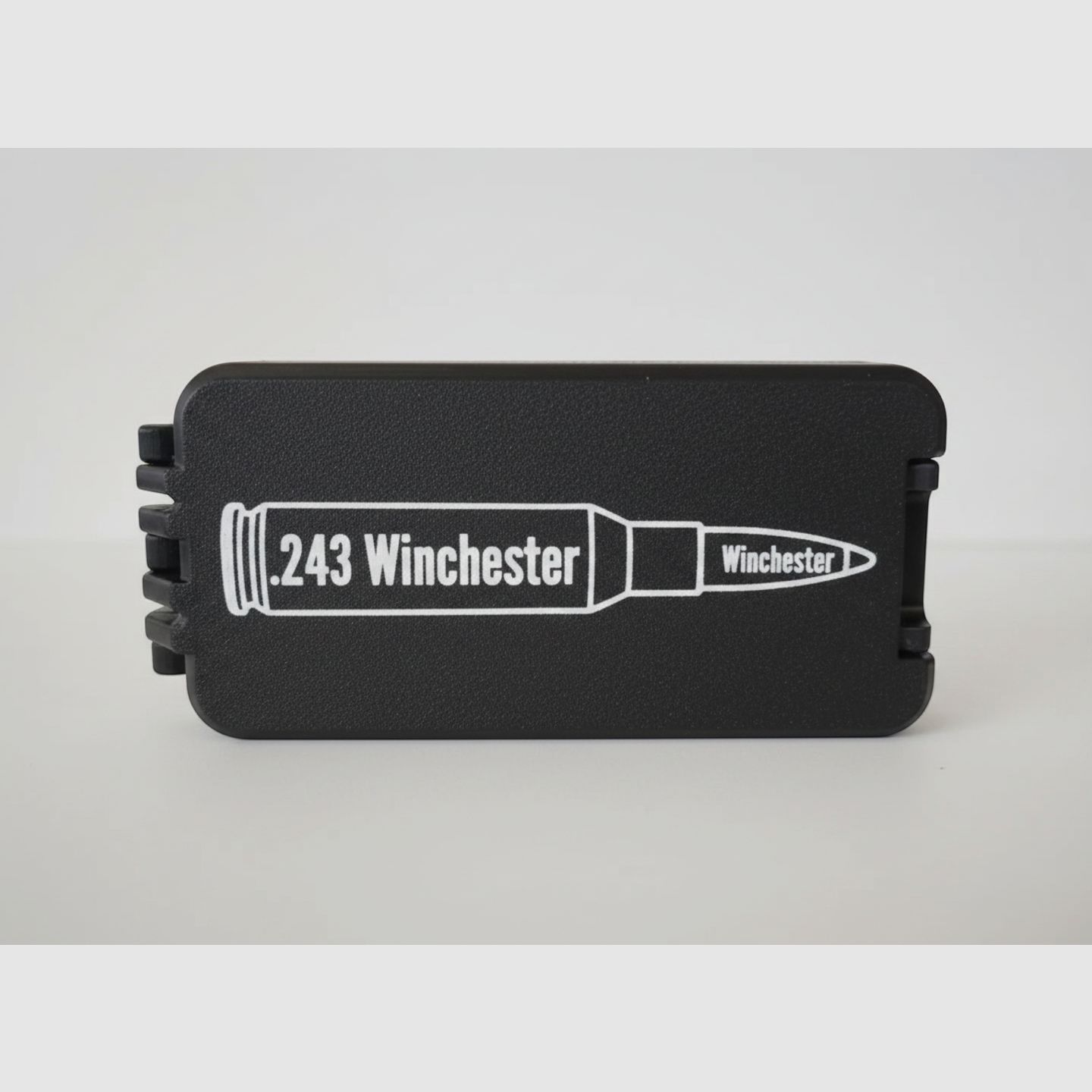 Filamelt Munitionsbox / 243 Winchester / 'Klapp- / Rastdeckel' / Patronenbox, Ammo Box