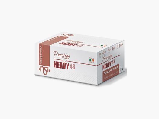 NOBEL SPORT ITALIA – Cartuchos de perdigones – HEAVY PIOMBO N°10