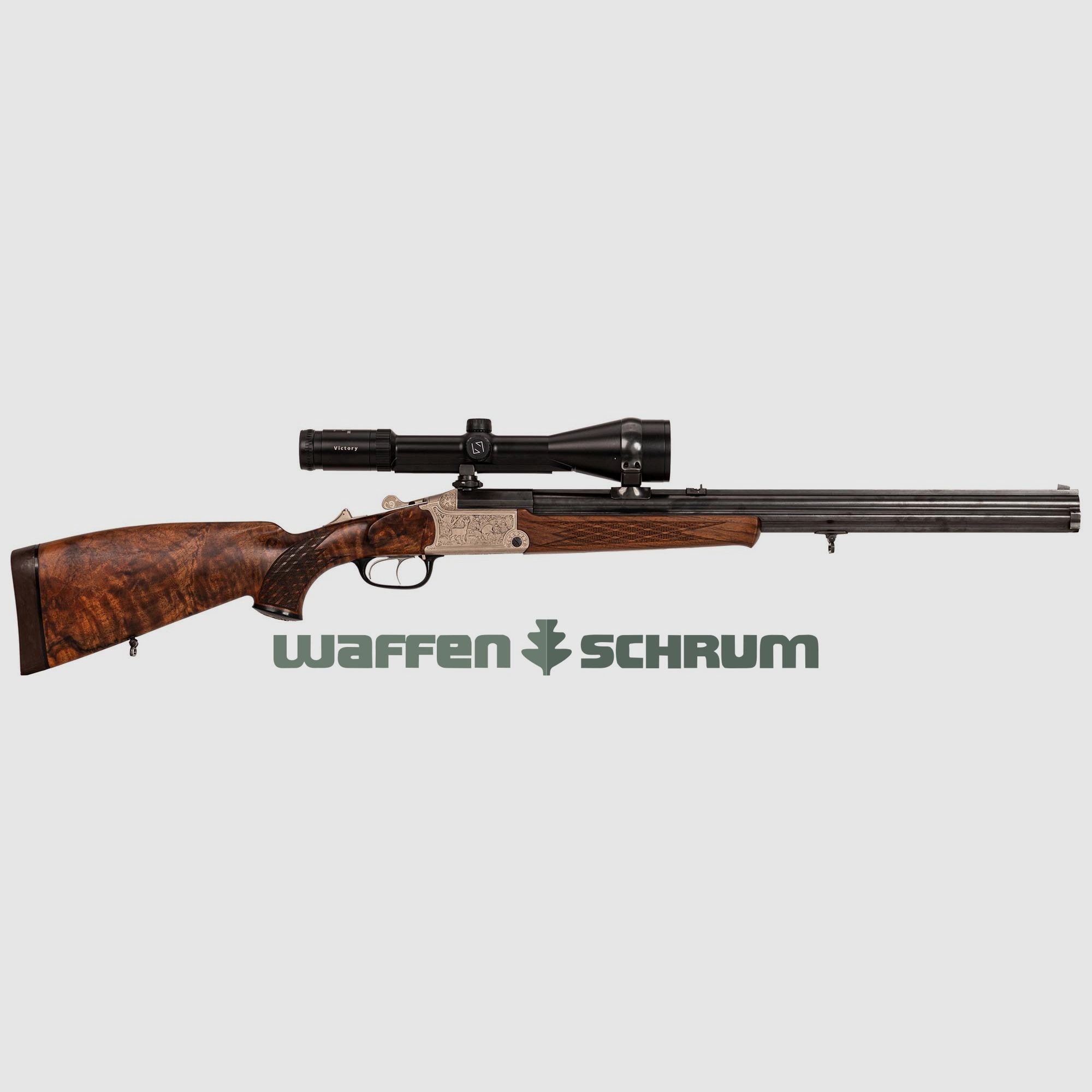 Blaser BD 880 Luxus , ZF Zeiss Varipoint M 3-12x56 T* Abs. 60, Schwenkmontage 9,3x74R-.22Hornet-16/70