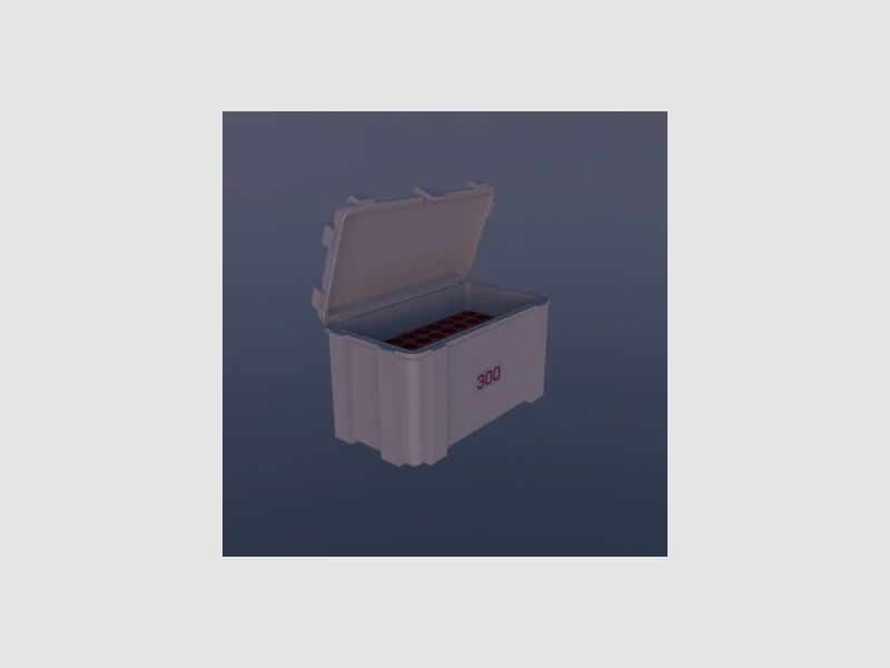 Filamelt Munitionsbox / .300 Win Mag / ‘Klappdeckel’ / Patronenbox, Ammo Box