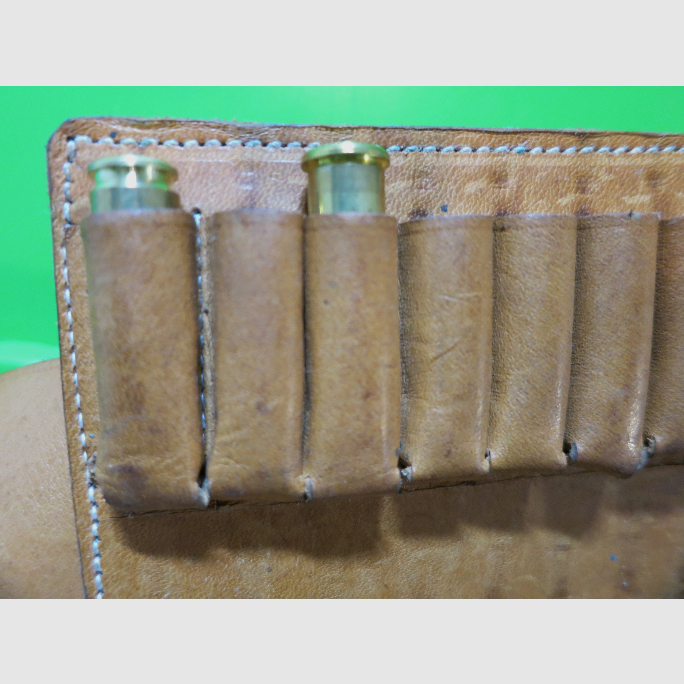 Belt holster cartridge holster AKAH, 9 mm pistol cartridges etc., 40 cartridges! Western, shooting cinema, BDS