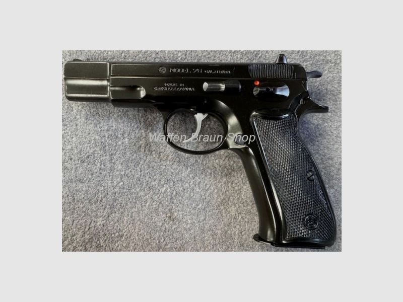 Gebr. CZ75 Kal.9mm Plastik Griffschale