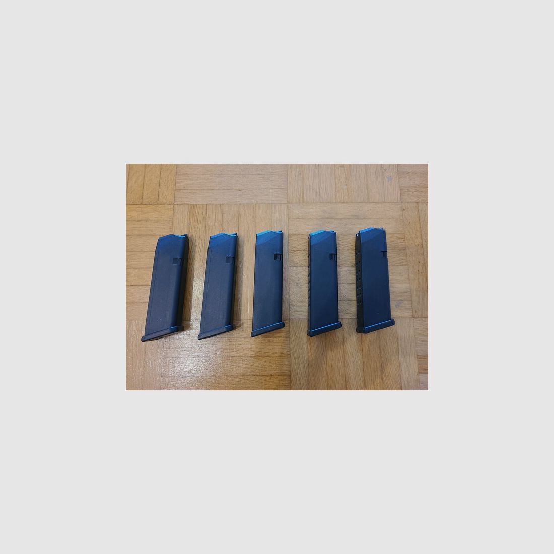 5 x Glock Magazin 17 Schuss (Glock 17, 34 Gen. 1 bis 4)