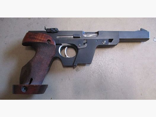 Pistola Walther GSP con ajuste Linbrunner GSP