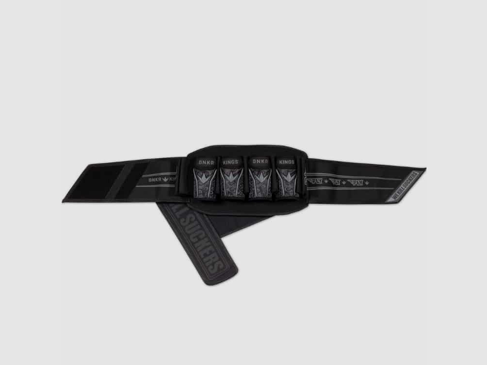 Bunkerkings Fly Pack Paintball Battlepack (4+7) - Black Tentacles
