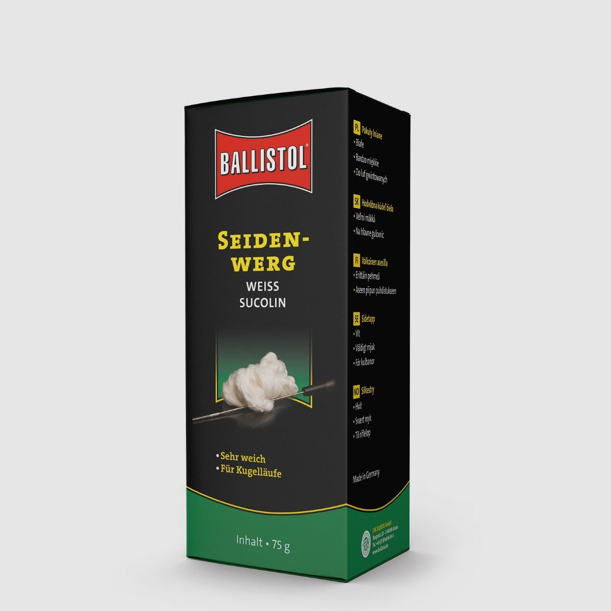 Ballistol Sucol armas seda