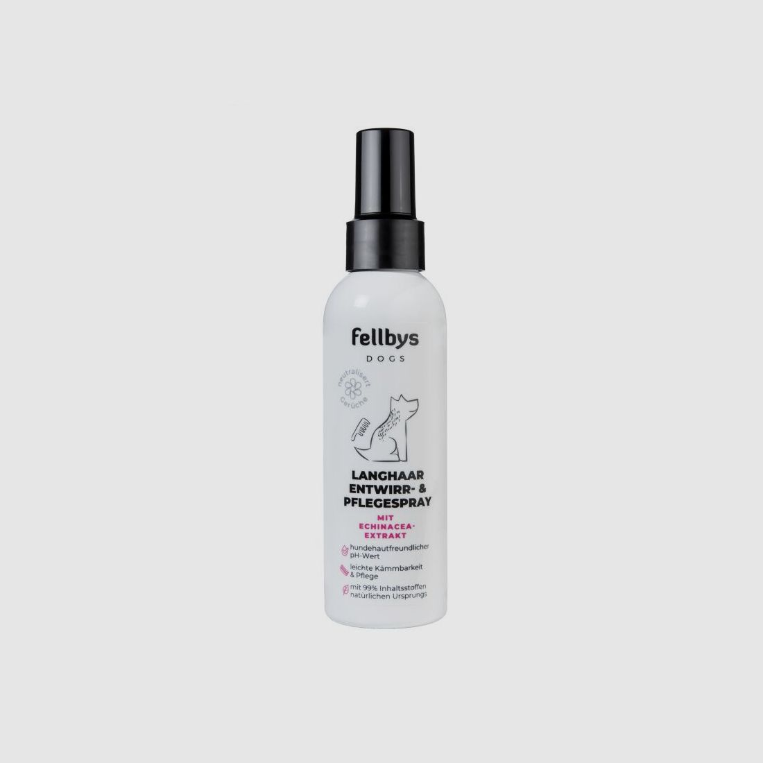 Fellbys Dogs Langhaar Entwirr- & Pflegespray mit Echinacea-Extrakt 150ml
