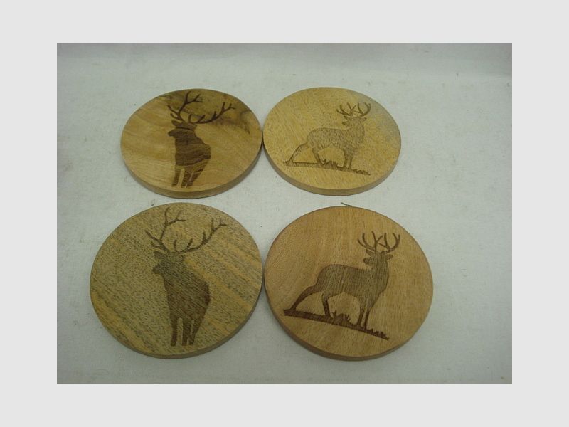 Untersetzer „Hirsch“ - 8 stk