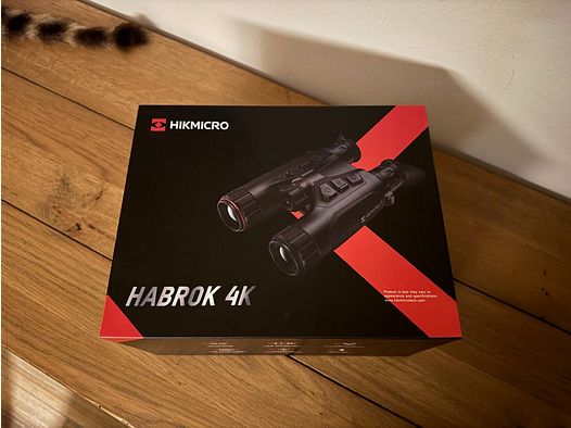 Hikmicro Habrok 4k HE25LN HE 25 LN con emisor IR 940 nm