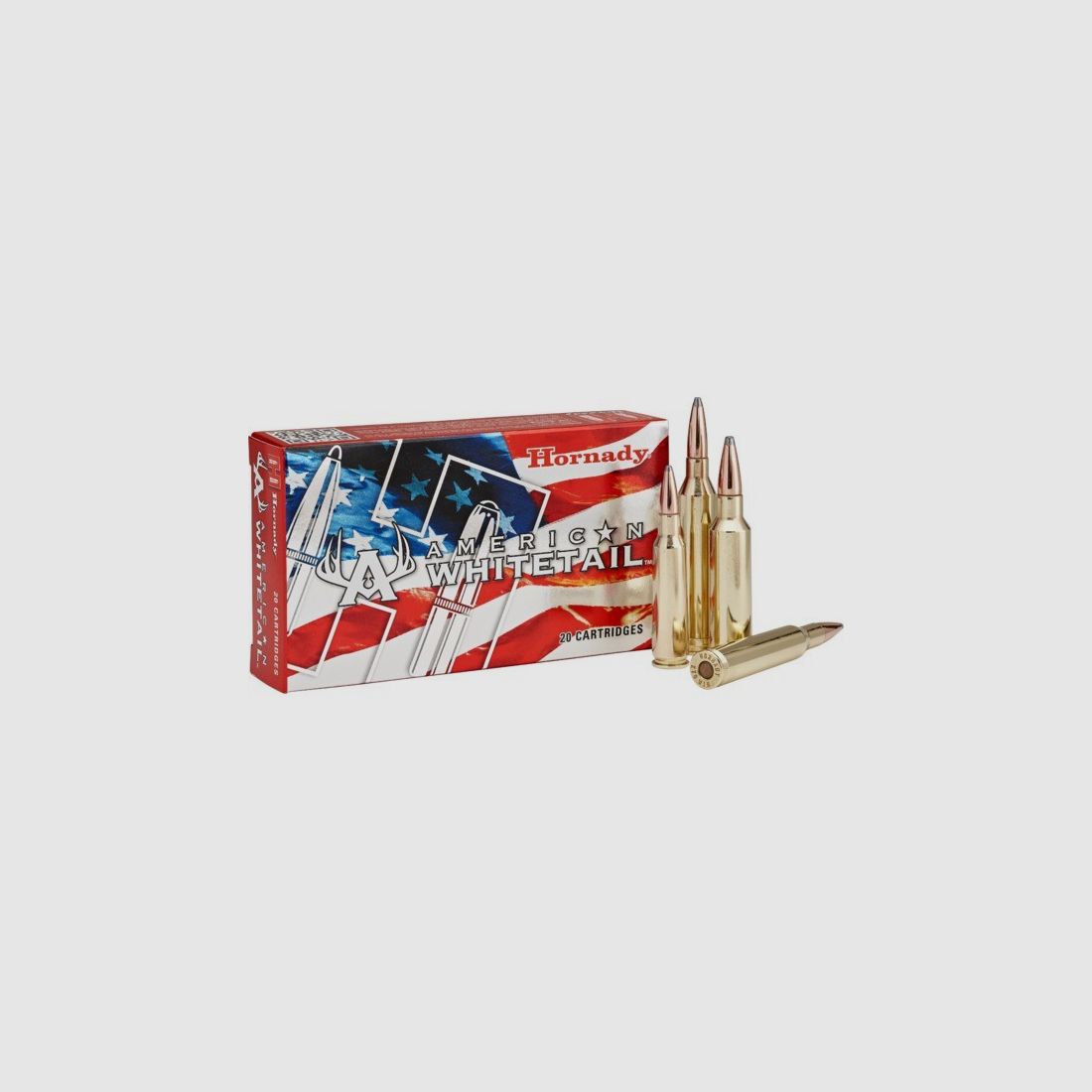 HOR 82204 AMERICAN WHITETAIL AMMO .300 WSM 165GR INTERLOCK 2