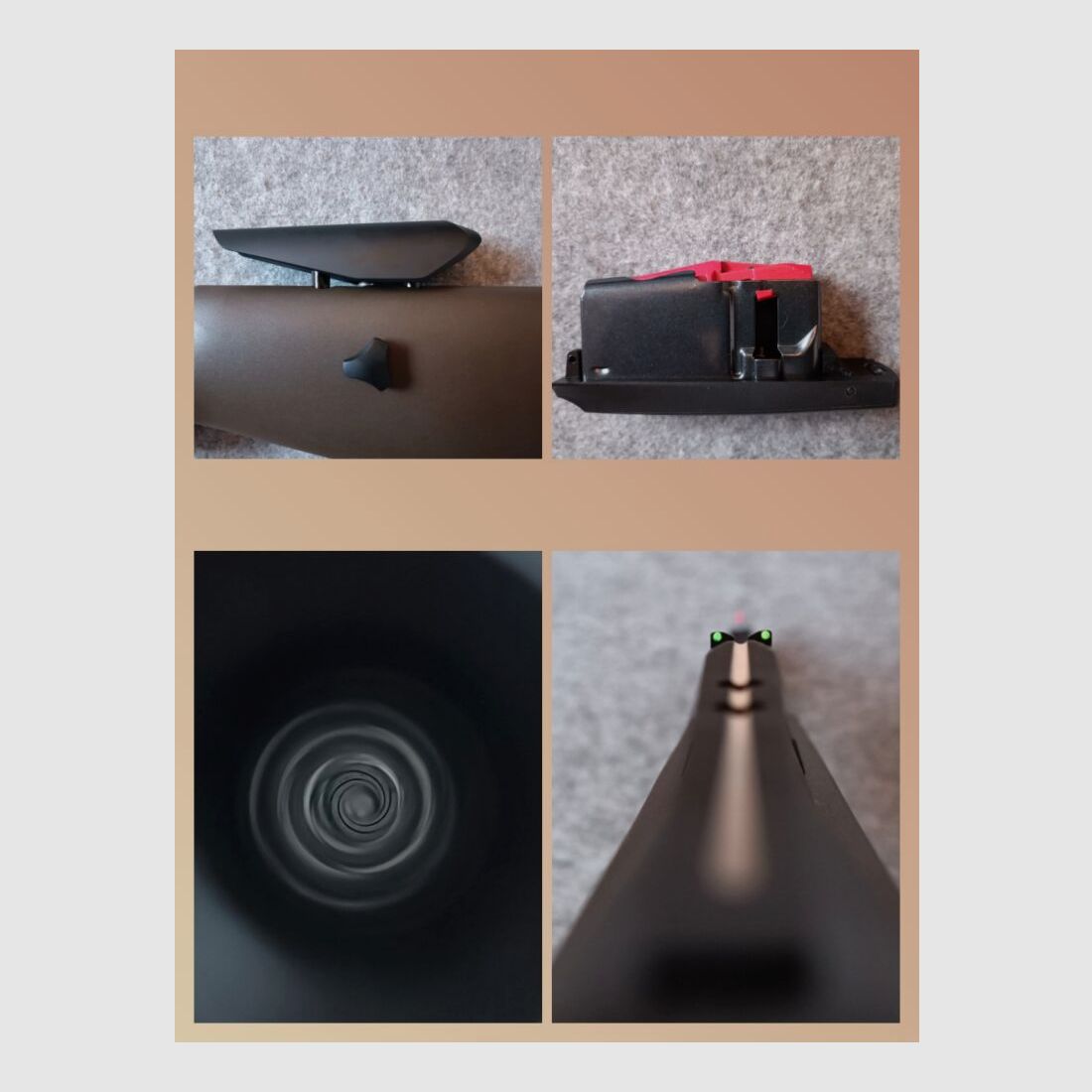 Browning (FN Herstal) BAR Mk3 Composite Brown Links-Ausführung!