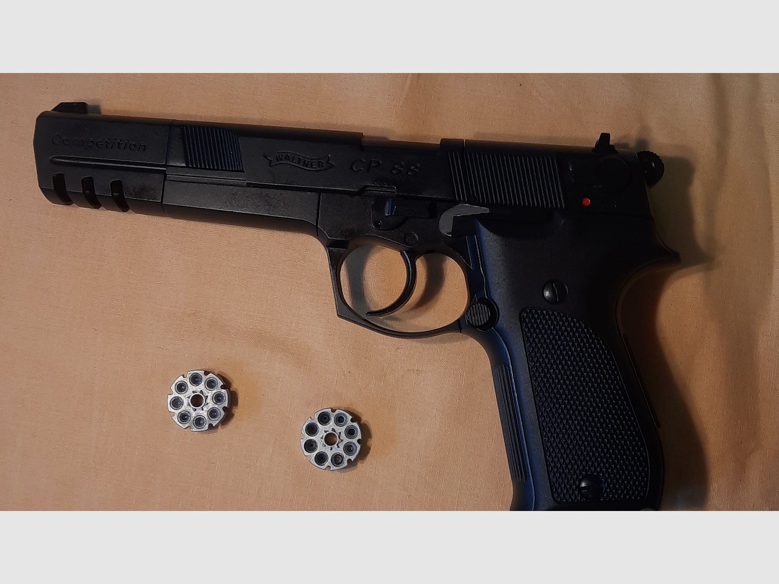 Walther CP88 Competition von Umarex inkl.co/2 Patrone u. 500 Diabolos
