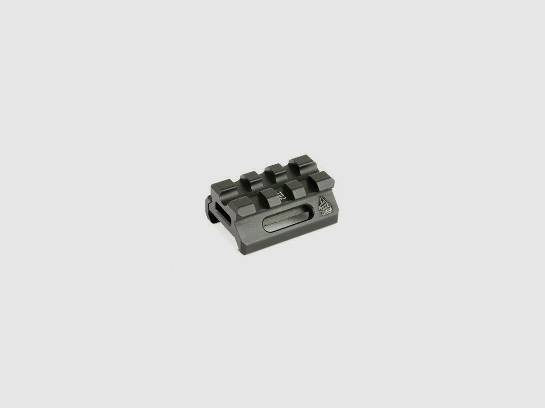 LEAPERS UTG SUPER SLIM PICATINNY RISER MOUNT 12" HÖHE 3 SLOTS., Schwarz, Bild 1 von 2
