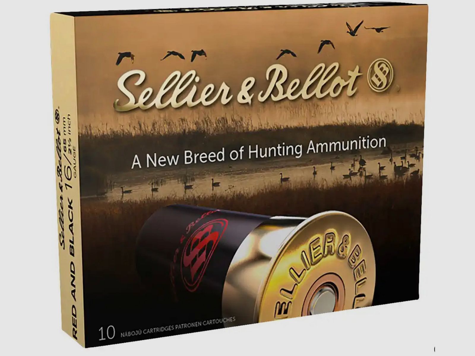 Sellier & Bellot 107459 16/65 Red Black 3.5mm 28.4g