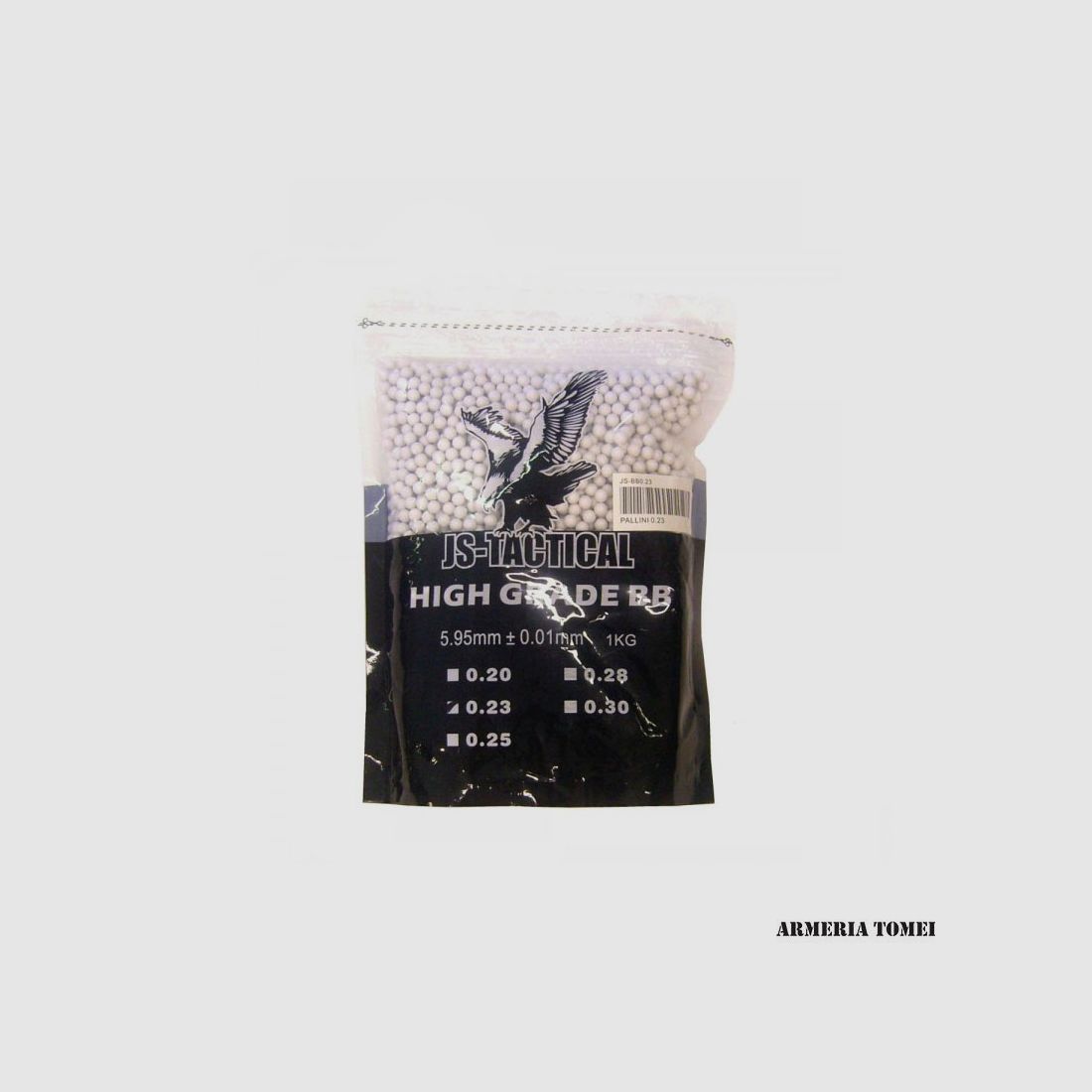 JS-TACTICAL – GESCHOSSE 0.23G WEISS
