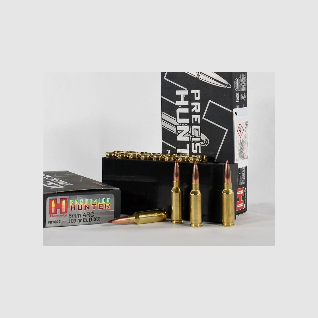 Hornady 6mm ARC Precision HUNTER 103 grs ELD-X 1 Packung (20 Schuss á 2,495 €*)
