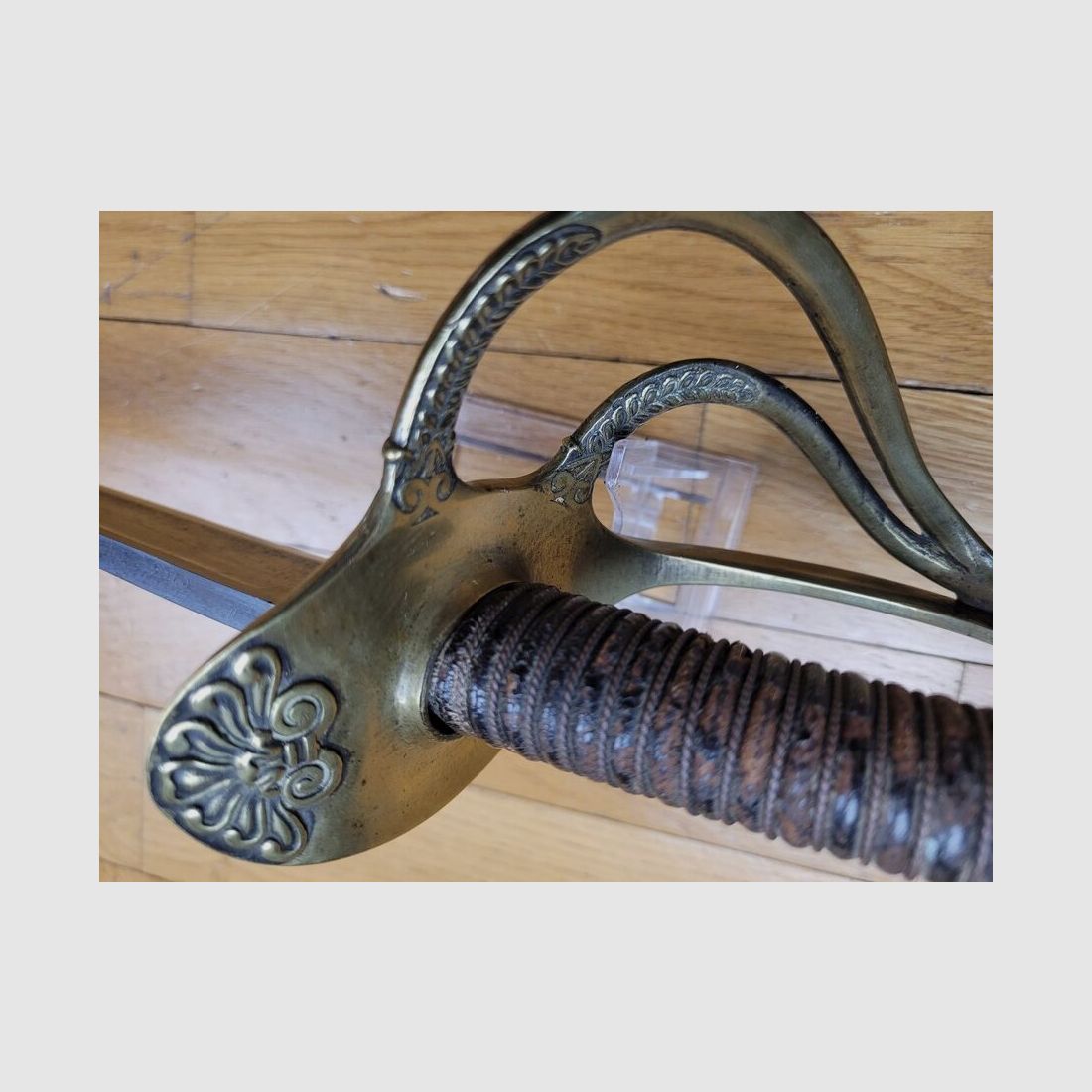 Säbel Offizier der leichten Kavallerie Mod. 1822 unmodifiziert 1882 Klingenthal 1831 – 9. Jäger zu Pferd Futteral der Vorschrift 1822 – TBE, Bild 17 von 27