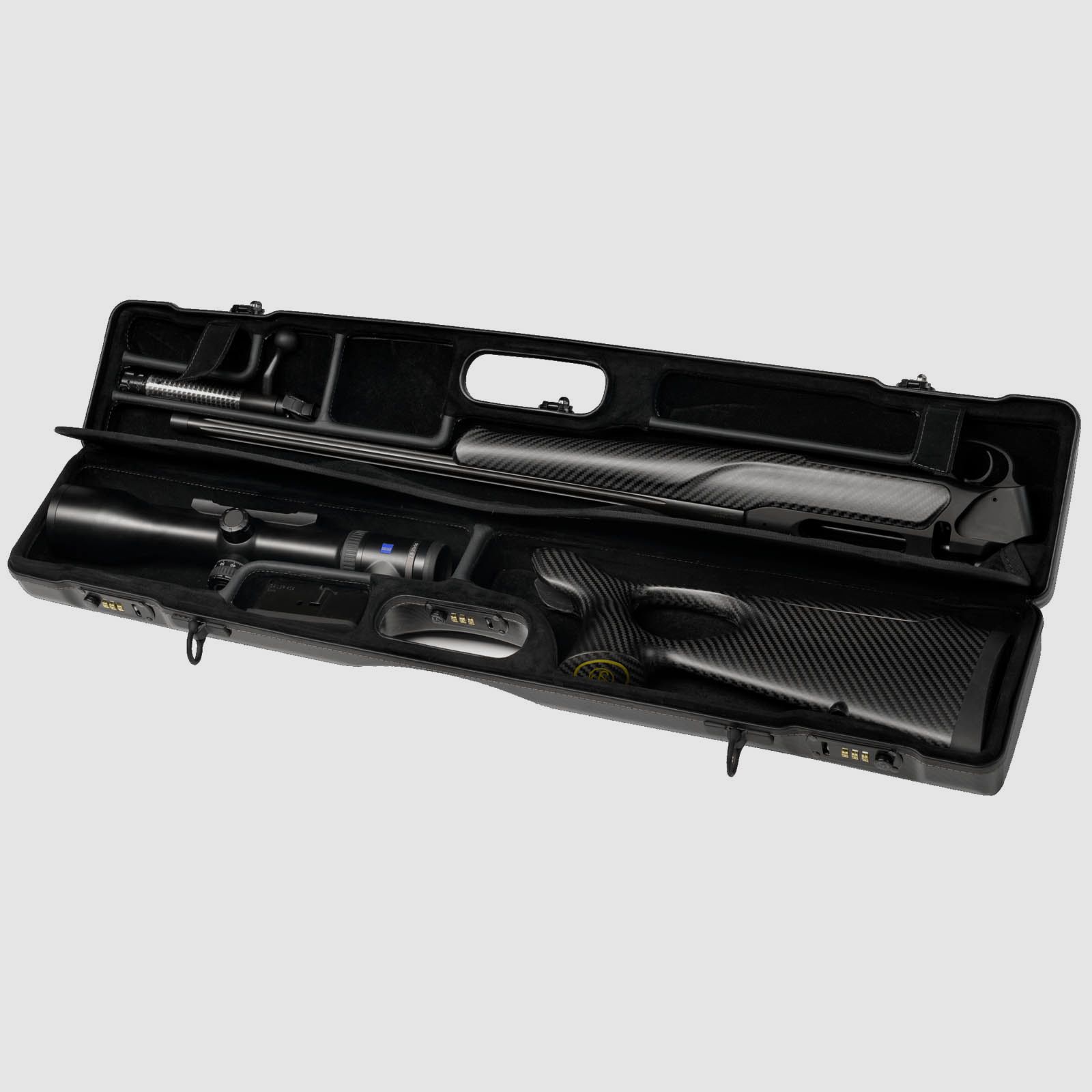 Sauer Carbon Compact Case Für eine Waffe - ein Zielfernrohr
