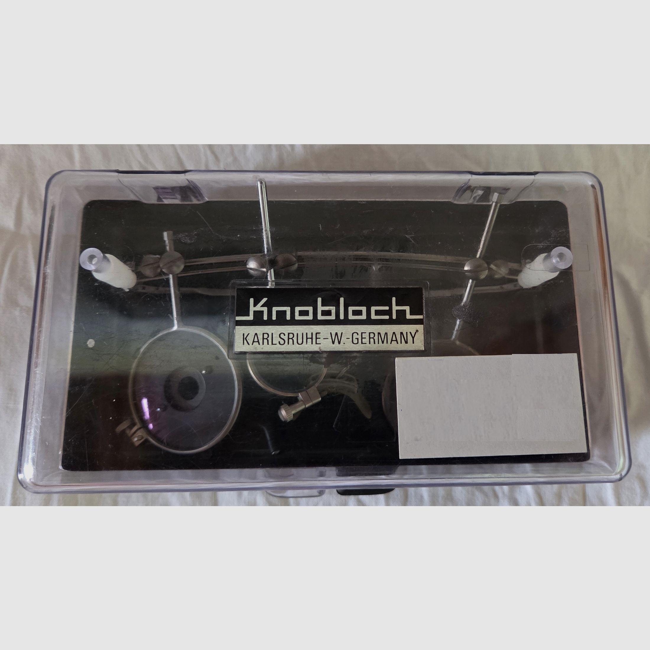 Schießbrille der Firma Knoblauch