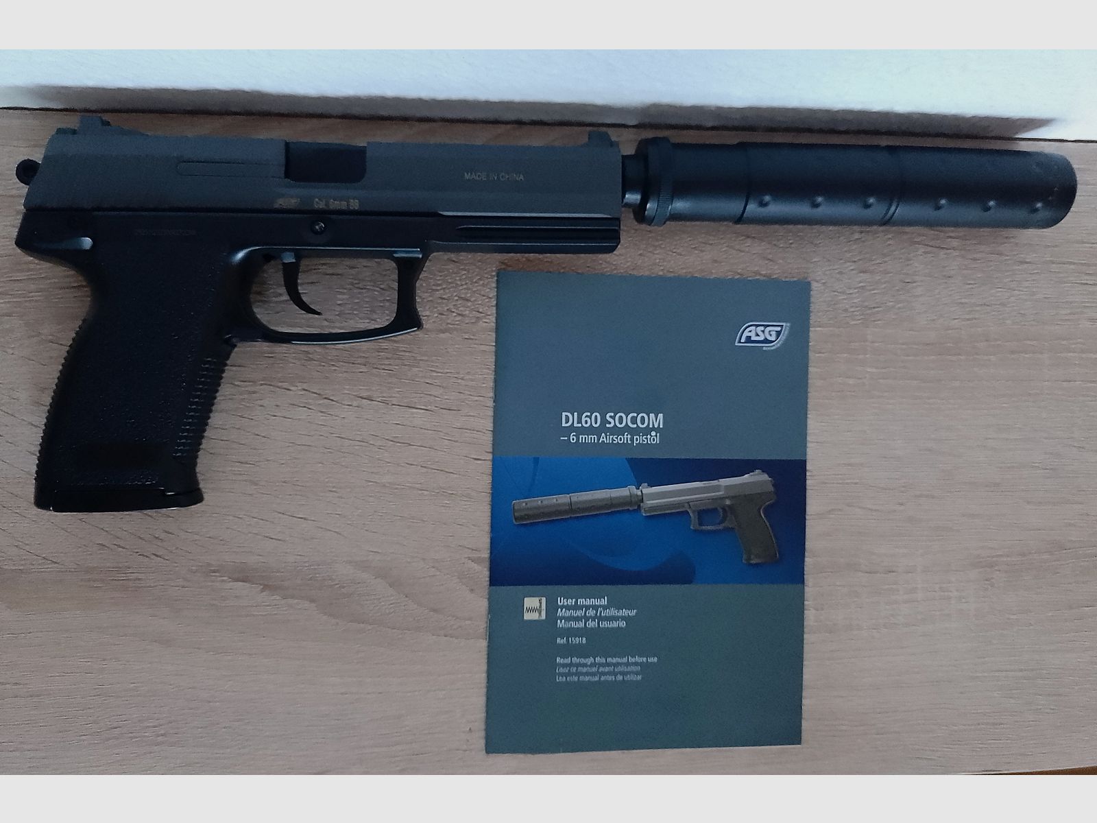 Federdruck Pistole DL 60 Socom 