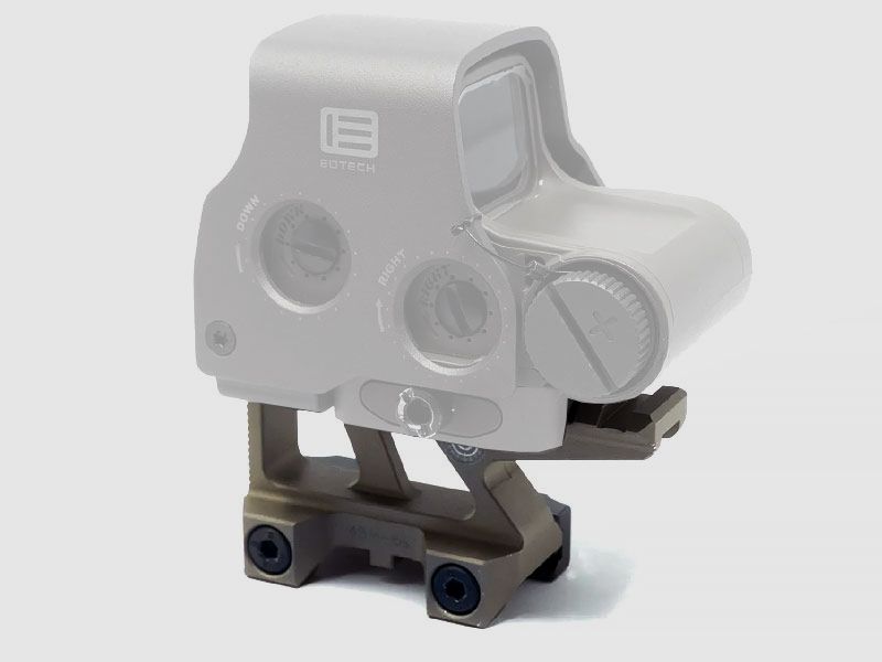 GBRS Riser-Mount LERNA Schwarz, für Aimpoint Micro Footprint