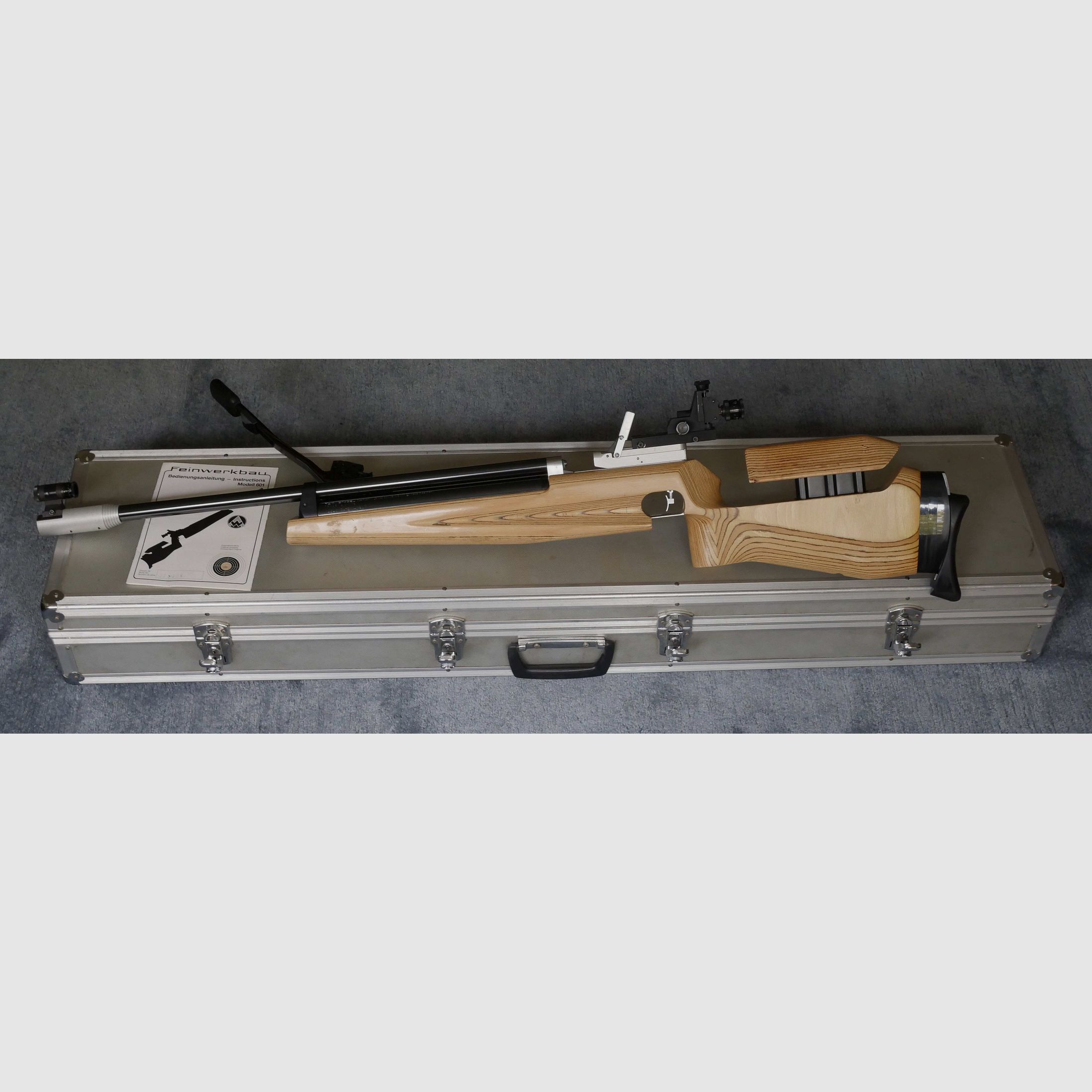 Feinwerkbau FWB 601 mit umfangreichem Zubehör