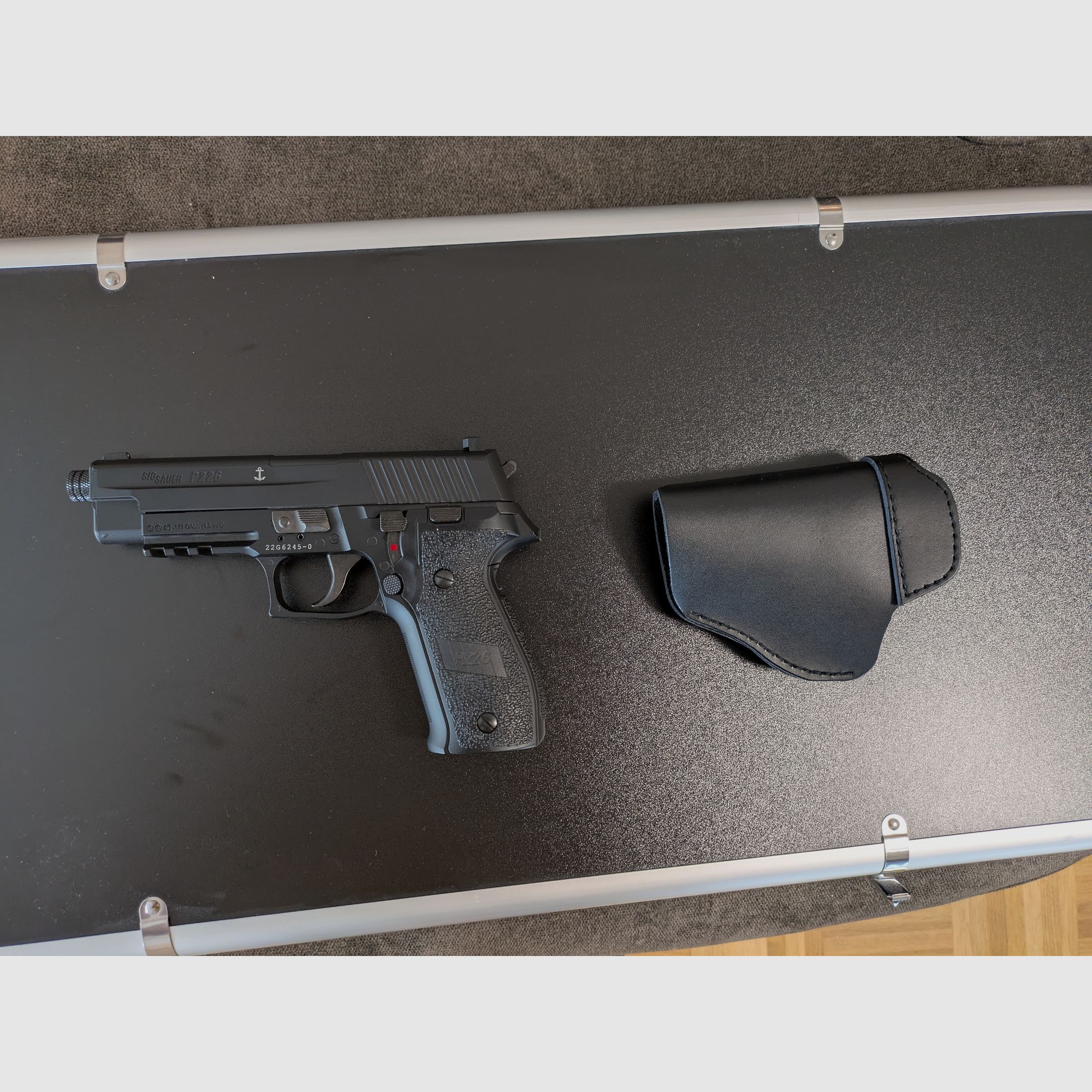 Sig Sauer MCX P226 CO2 Set Plinking Pellet Diabolo 4,5mm